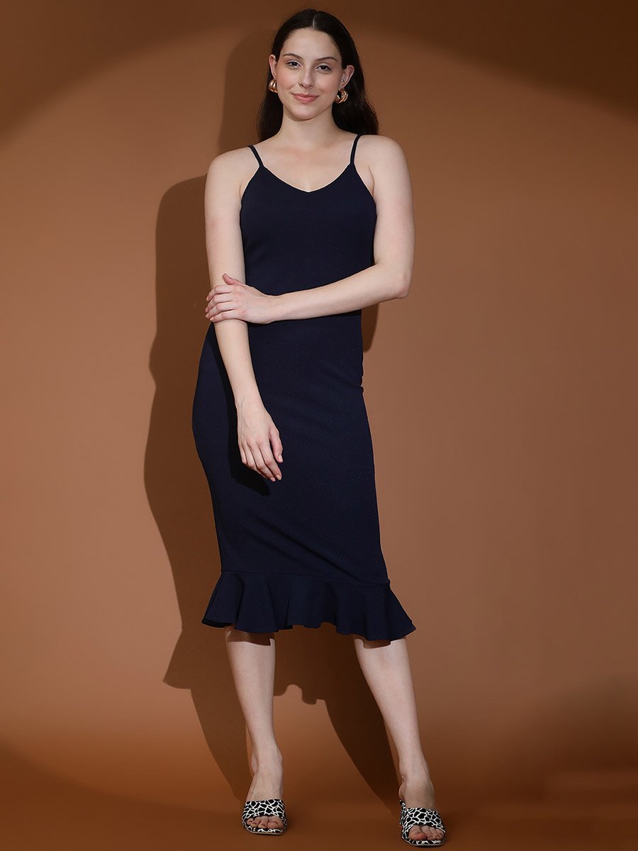 dolphin hem bodycon dress Women Backless Halterneck Dress Casual Irregular Chiffon Hem Bodycon D   Kate Kasin