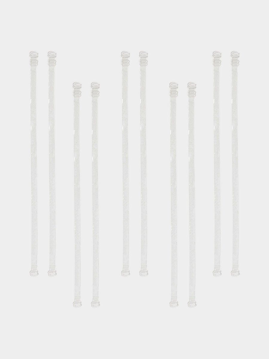 Set of 5 - Transparent Bra Straps