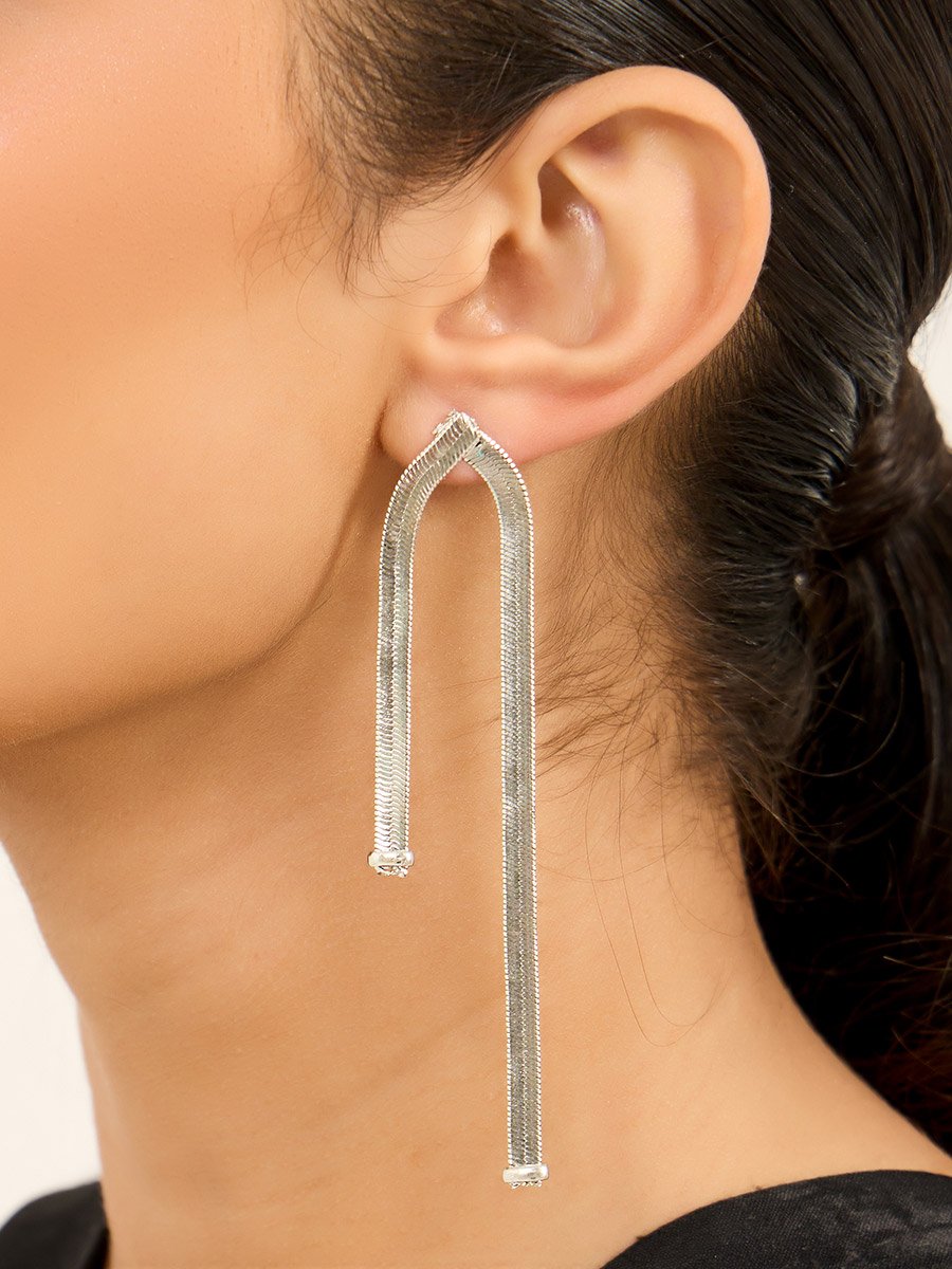 Long Chain Dangle Earrings