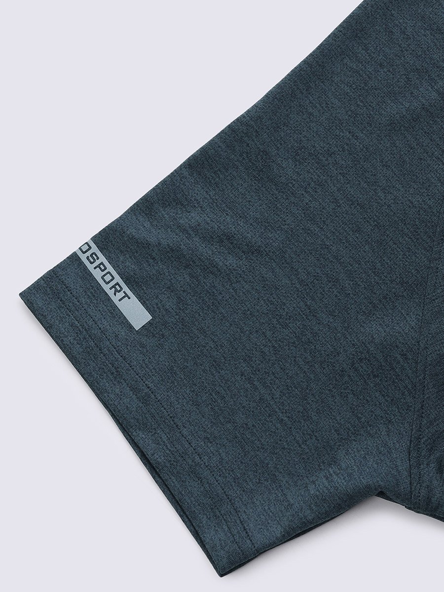 Solid Short Sleeve Polo T-Shirt