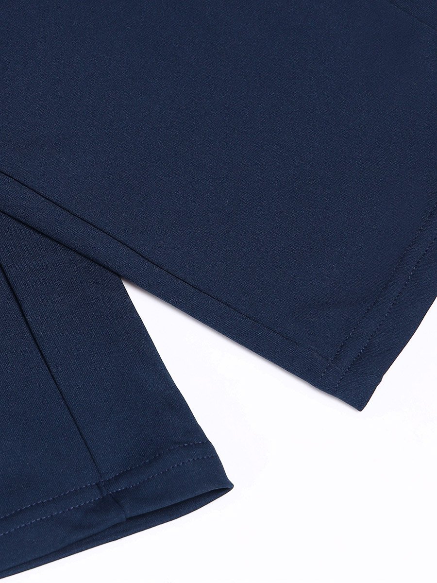 Solid 4-Way Stretch Track Pants