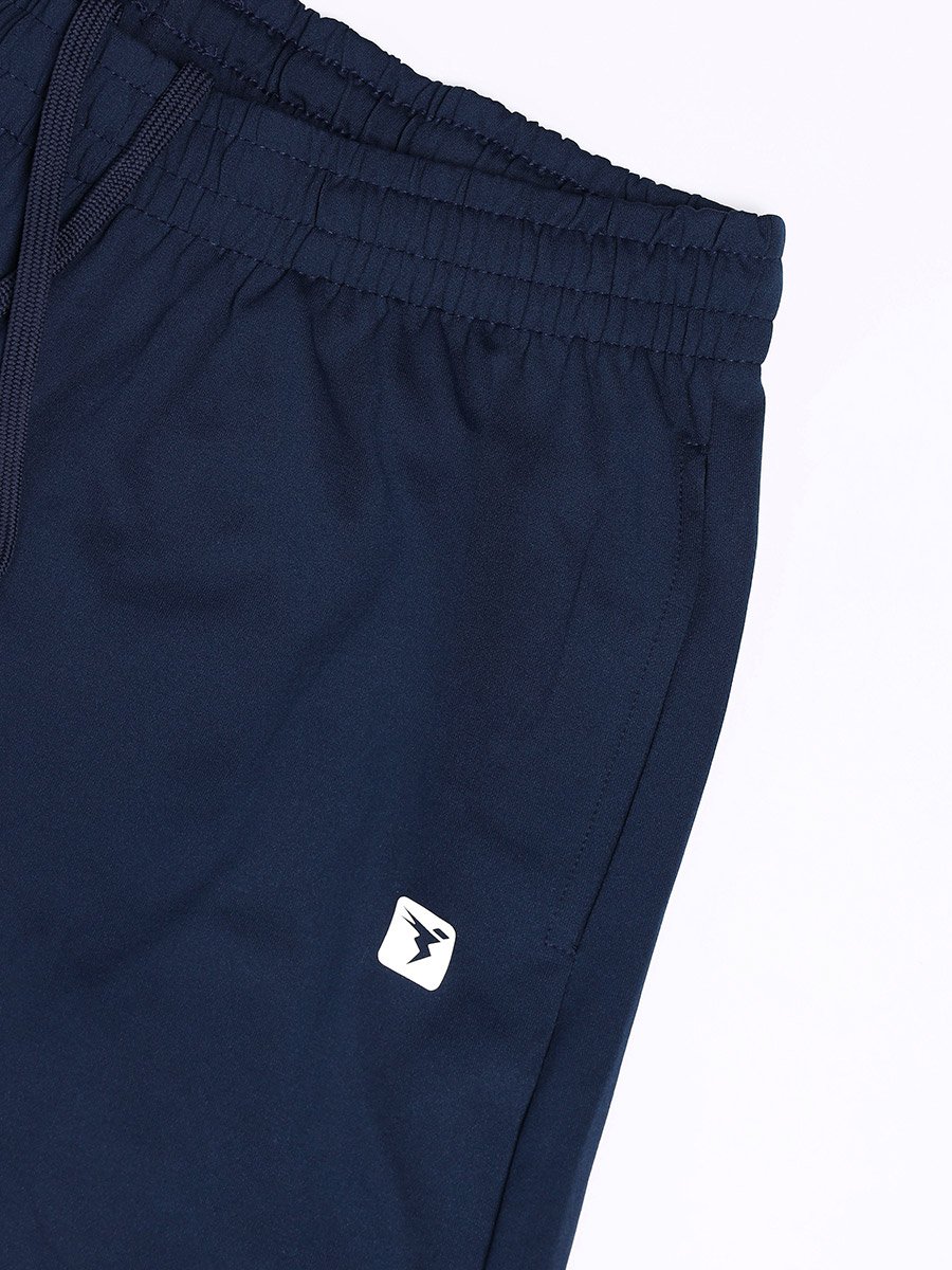 Solid 4-Way Stretch Track Pants