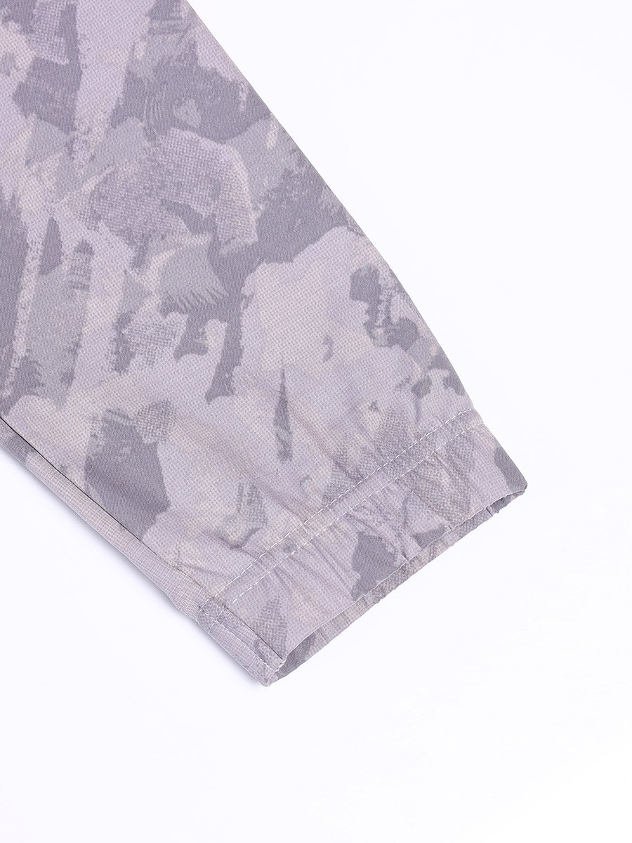 Abstract Printed 2-Way Stretch Jacket