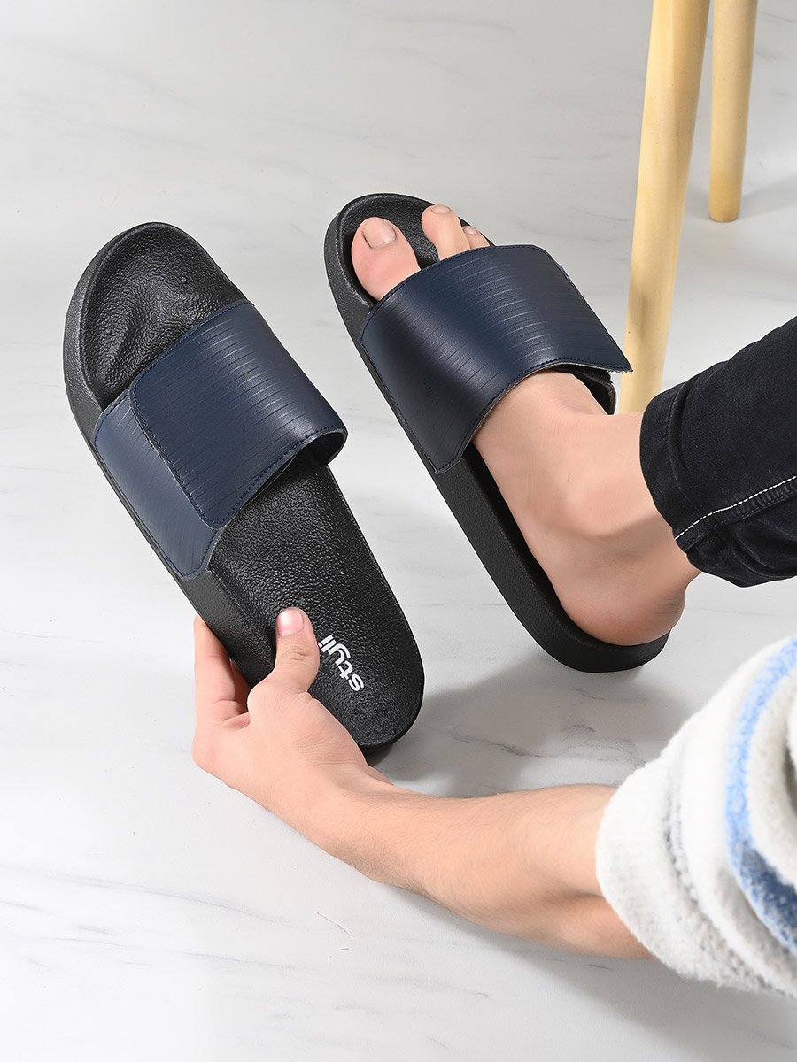 Velcro Strap Thick Band Slides