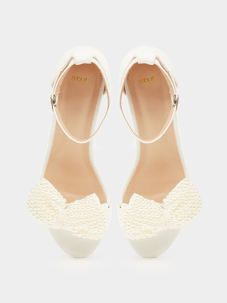 Embellished High Heel Sandals