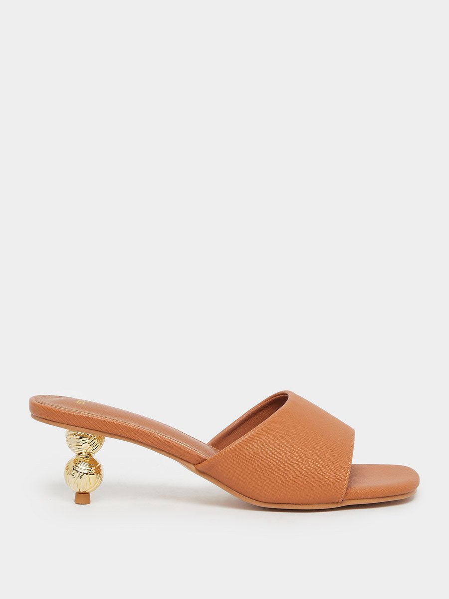 Embellished High Heel Sandals