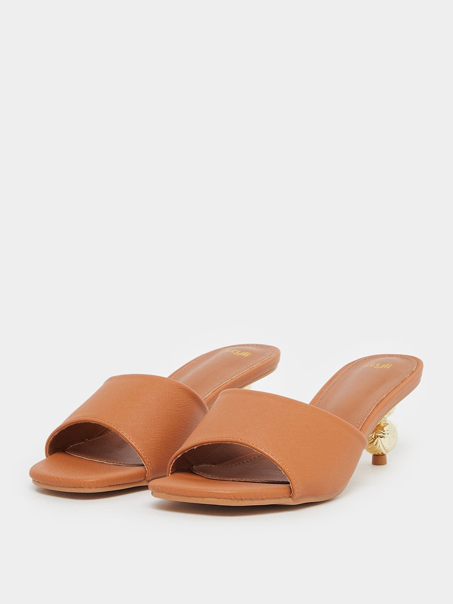Embellished High Heel Sandals
