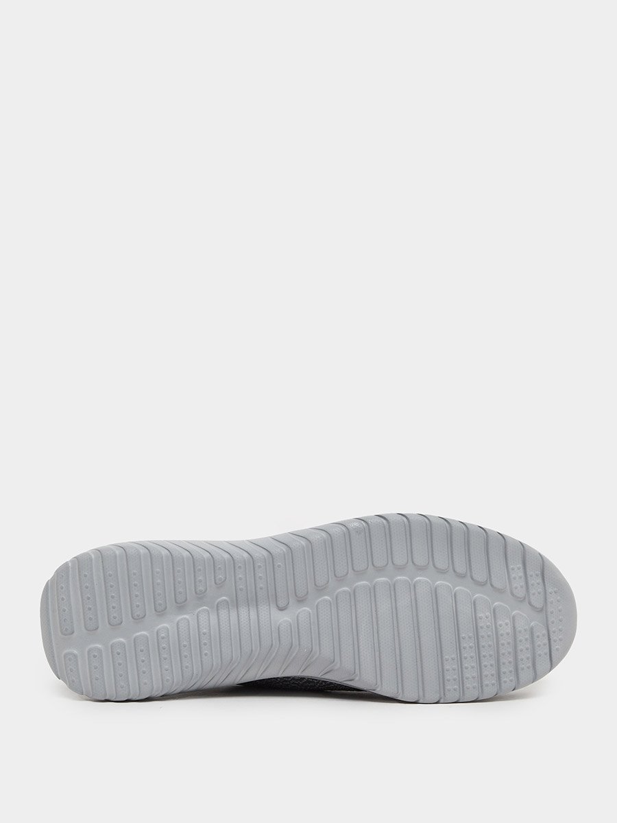 Knitted Slip In Lace Up Sneakers