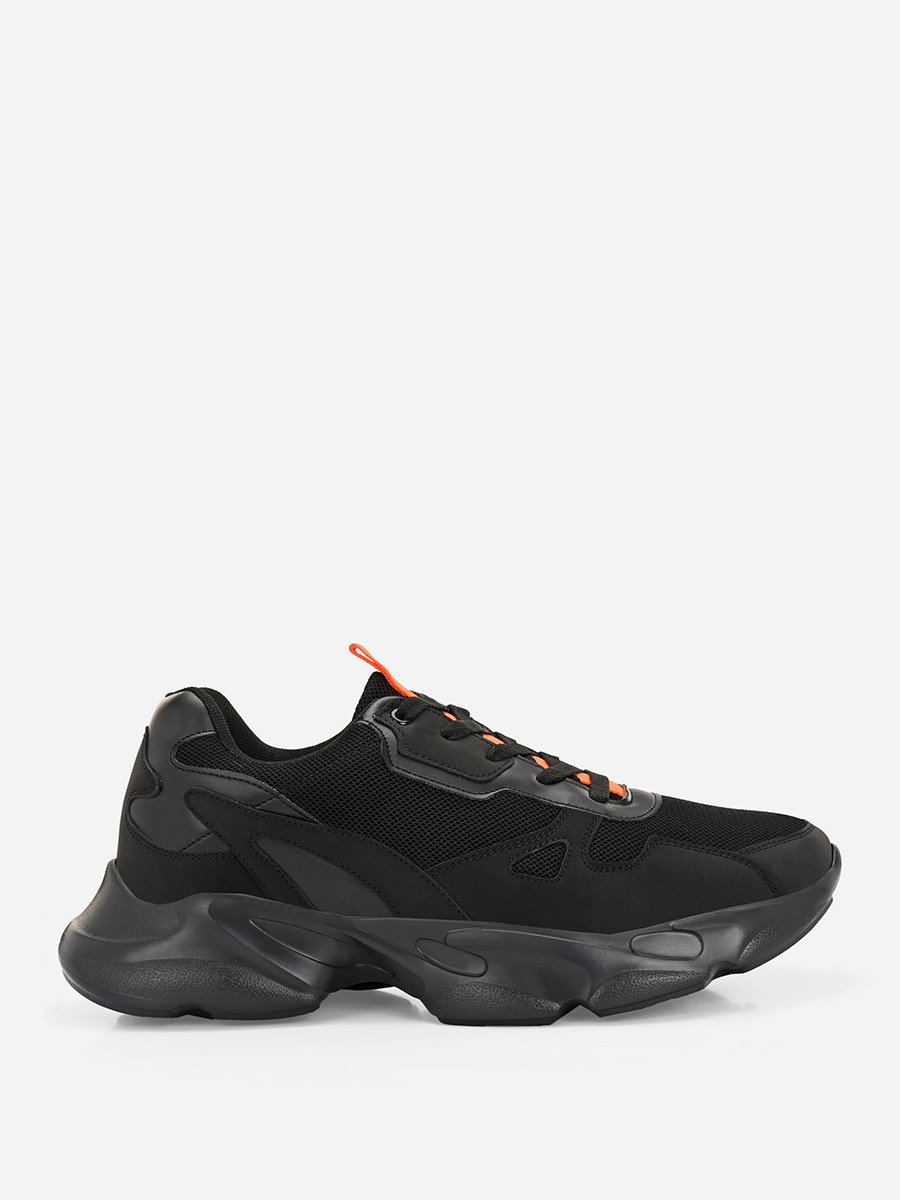 Chunky Sole Lace Up Sneakers