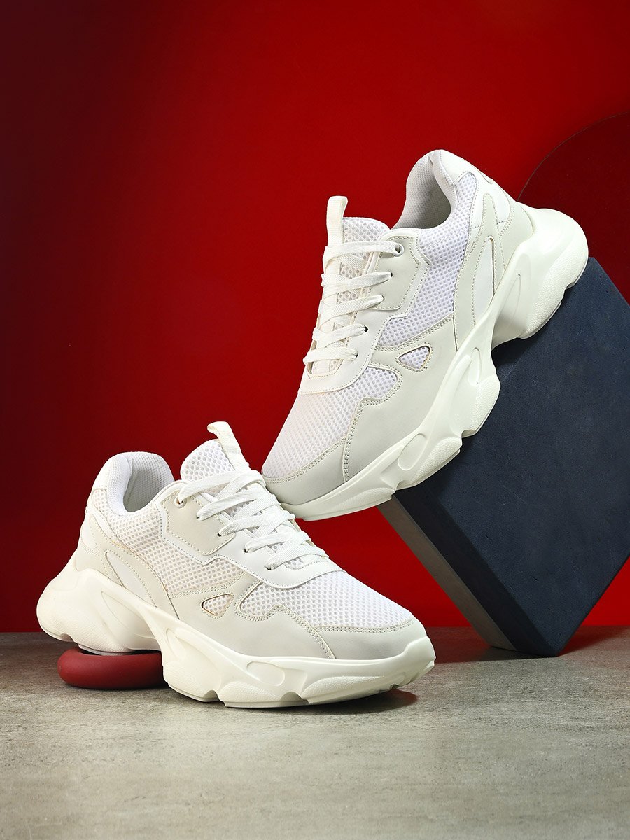 Chunky Sole Lace Up Sneakers