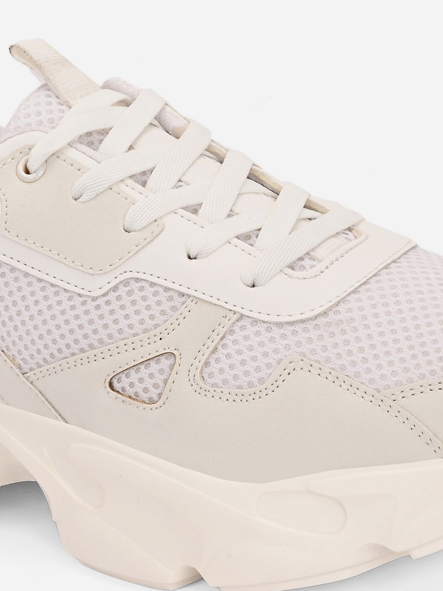 Chunky Sole Lace Up Sneakers