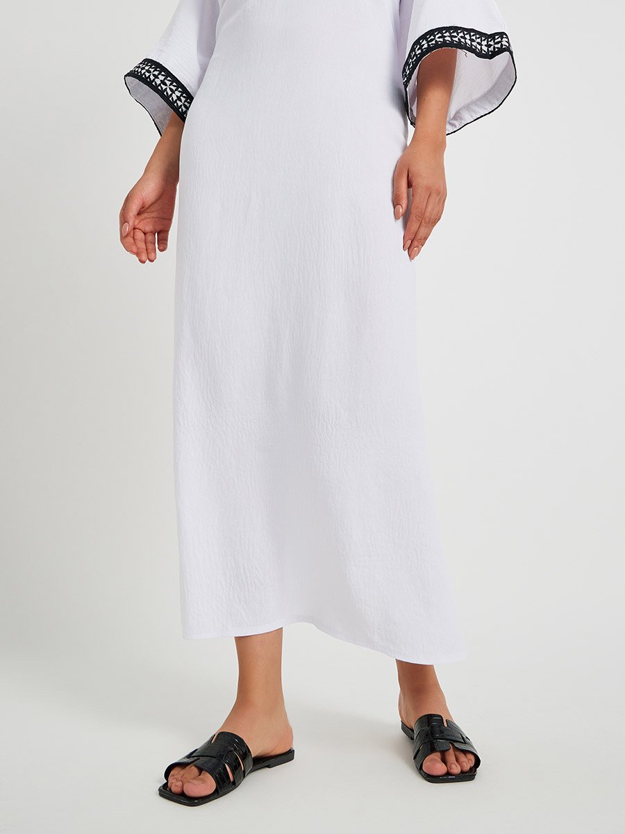 Strappy Slip on Flat Sandals