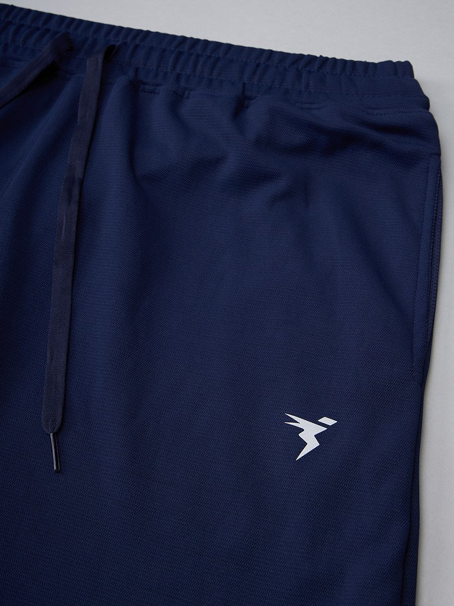 Solid 4-Way Stretch Track Pants