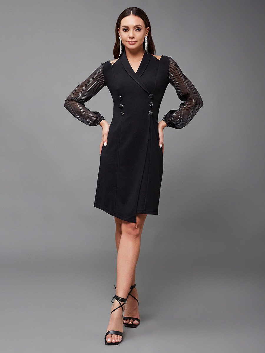 one shoulder long black dress Mademoiselle Elegant Feather Maxi bow trend outfits Zipper Back Embellishment 37 Funeral Outfit Ideas Color:AS PHOTO（RED）