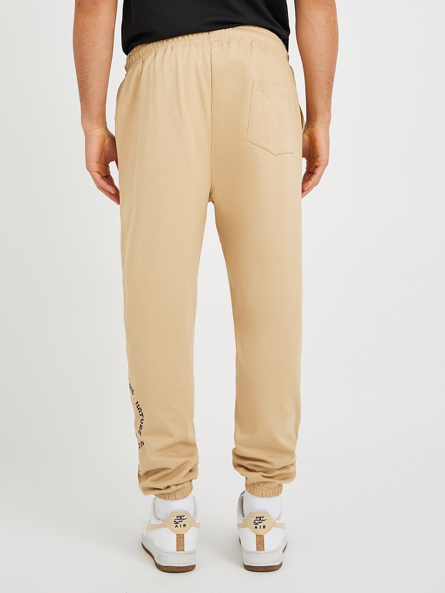Printed Oversized Jogger with Drawstring