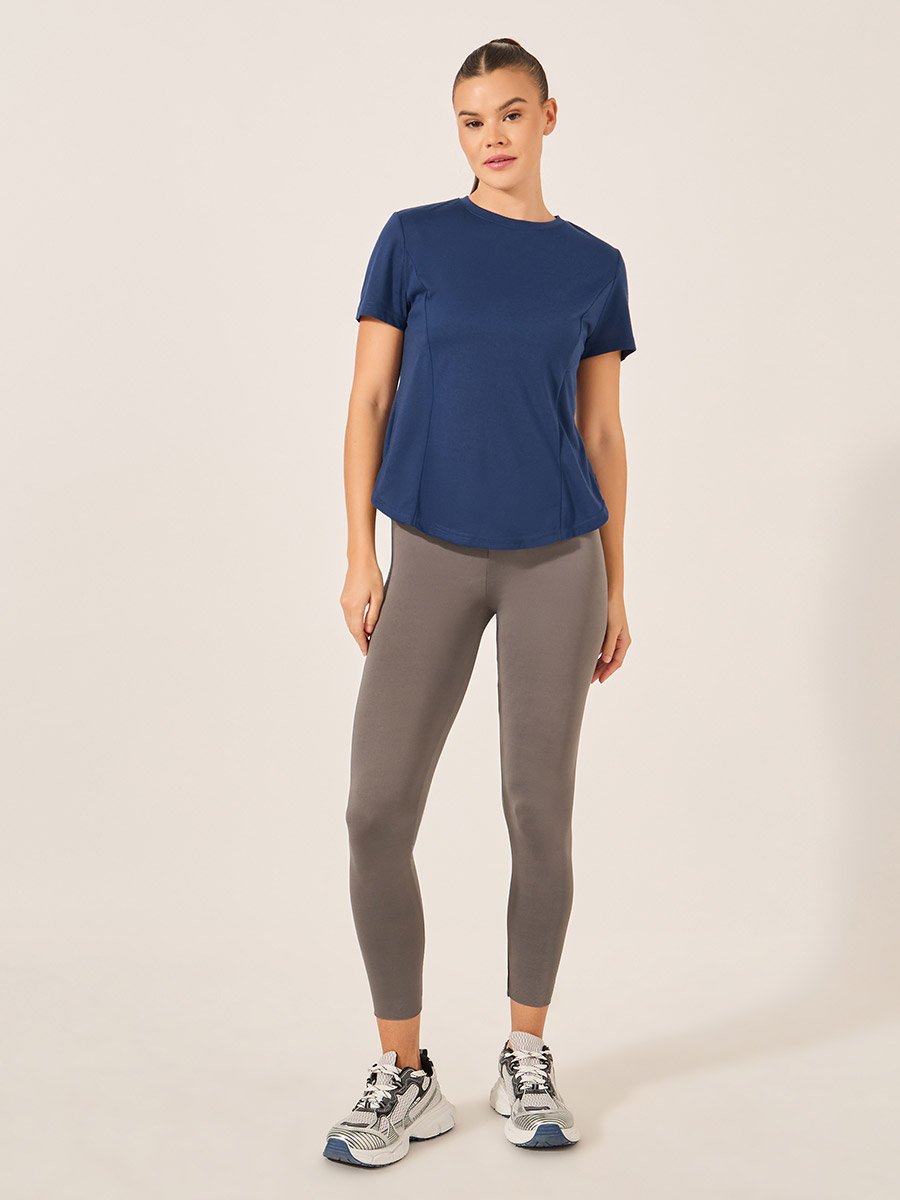 Wrap Detail Short Sleeve Top