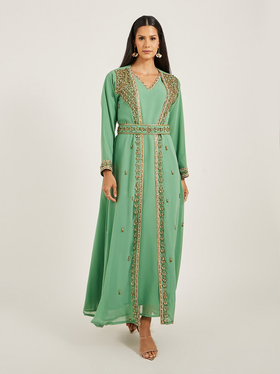 chinese dress ladies kuwait flag dress main image 0