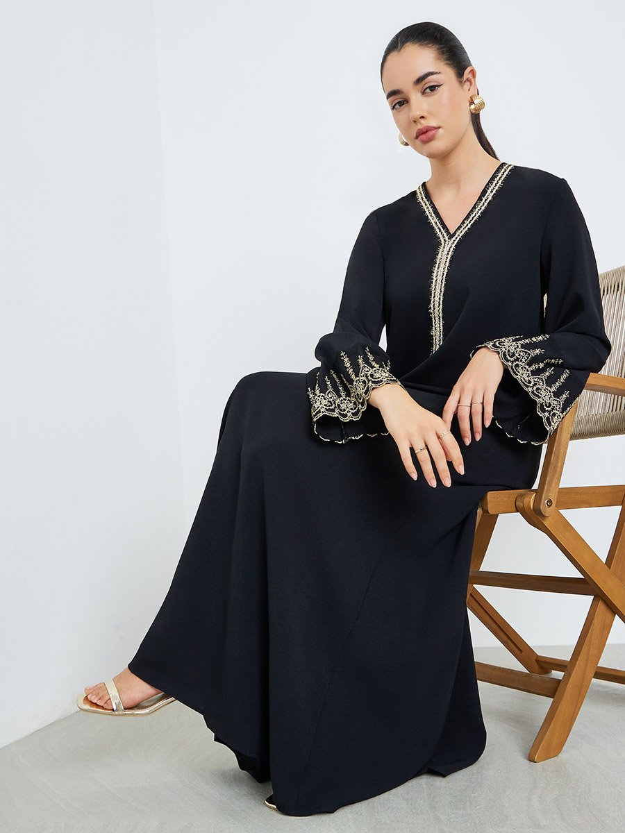 maxi dress ruffle top Lagoon Maxi Dress Natural/Blue / L