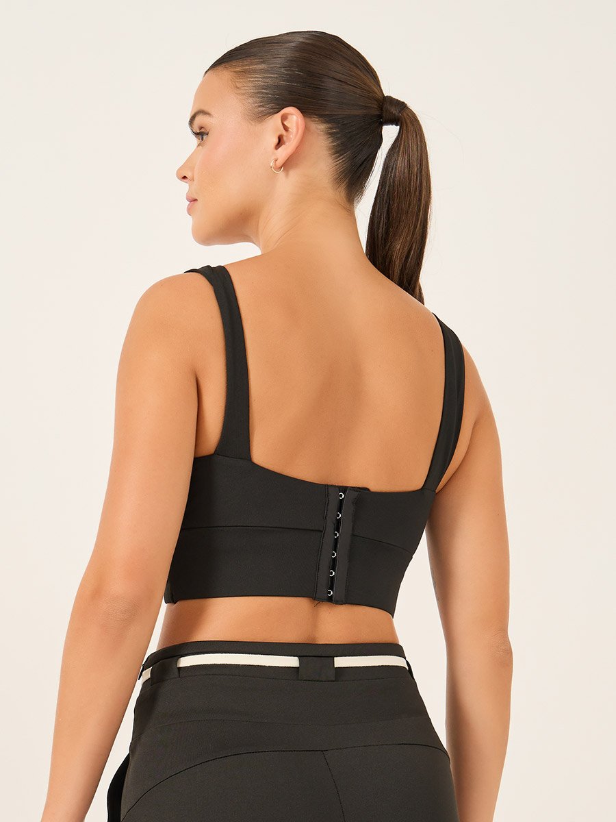 Broad Underband Hook and Eye Detail Sports Bra