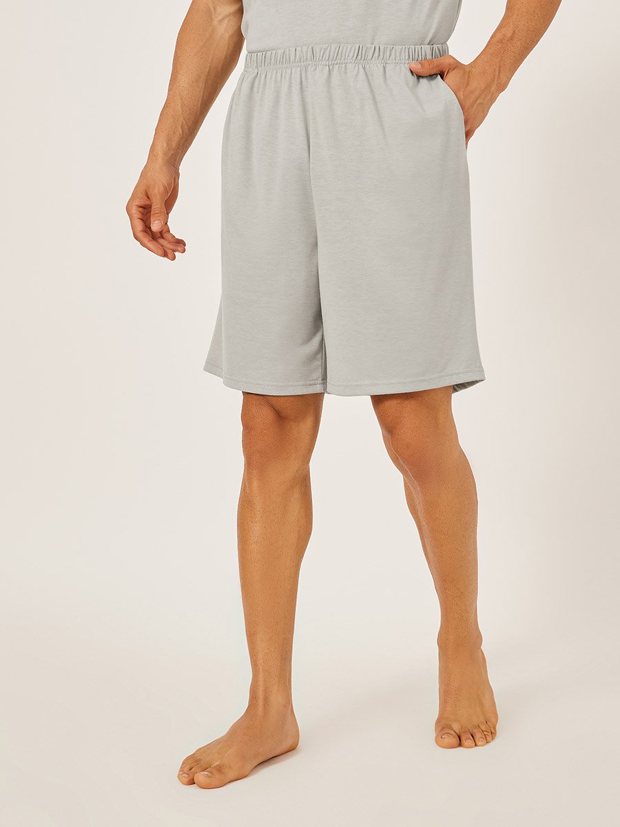 Solid Round Neck Tank and Shorts Set