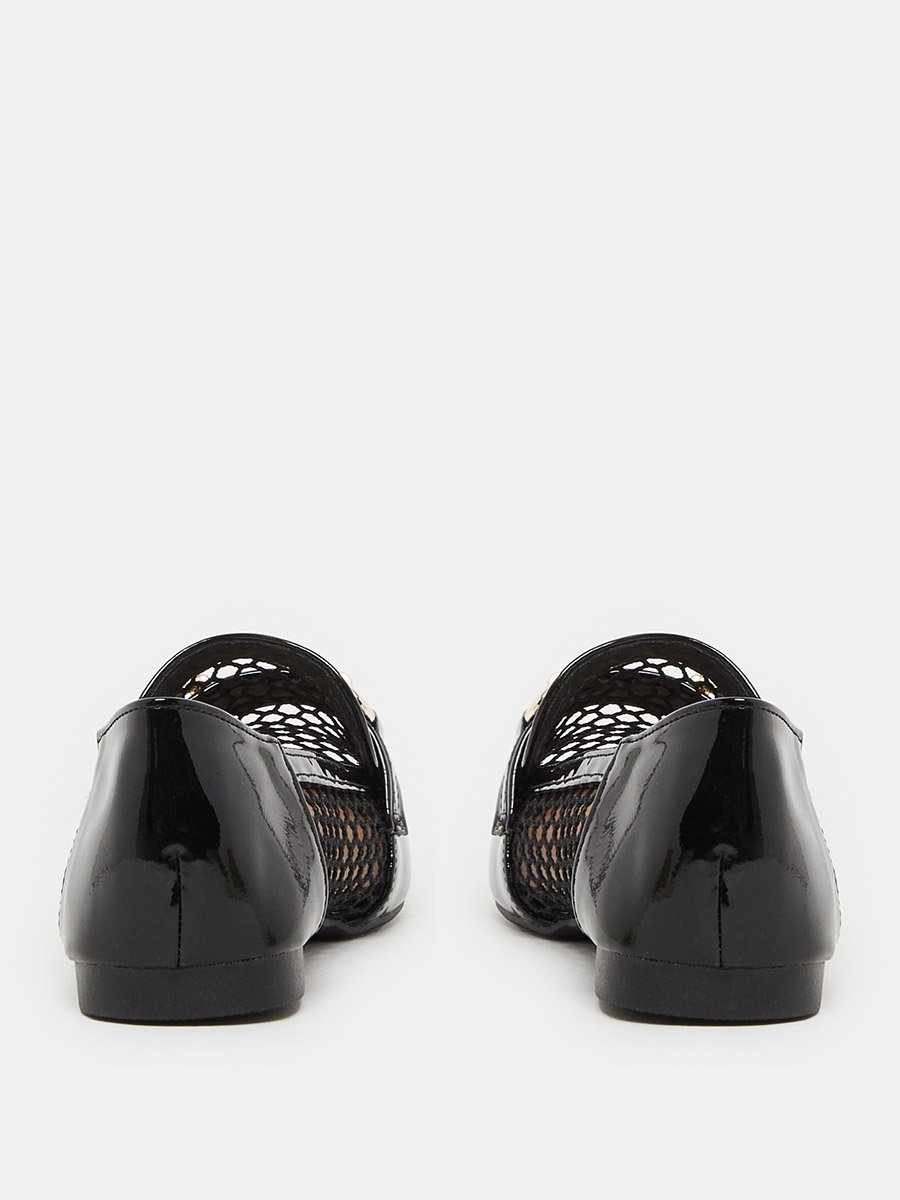 Pointed Toe Mesh Flat Shoes
