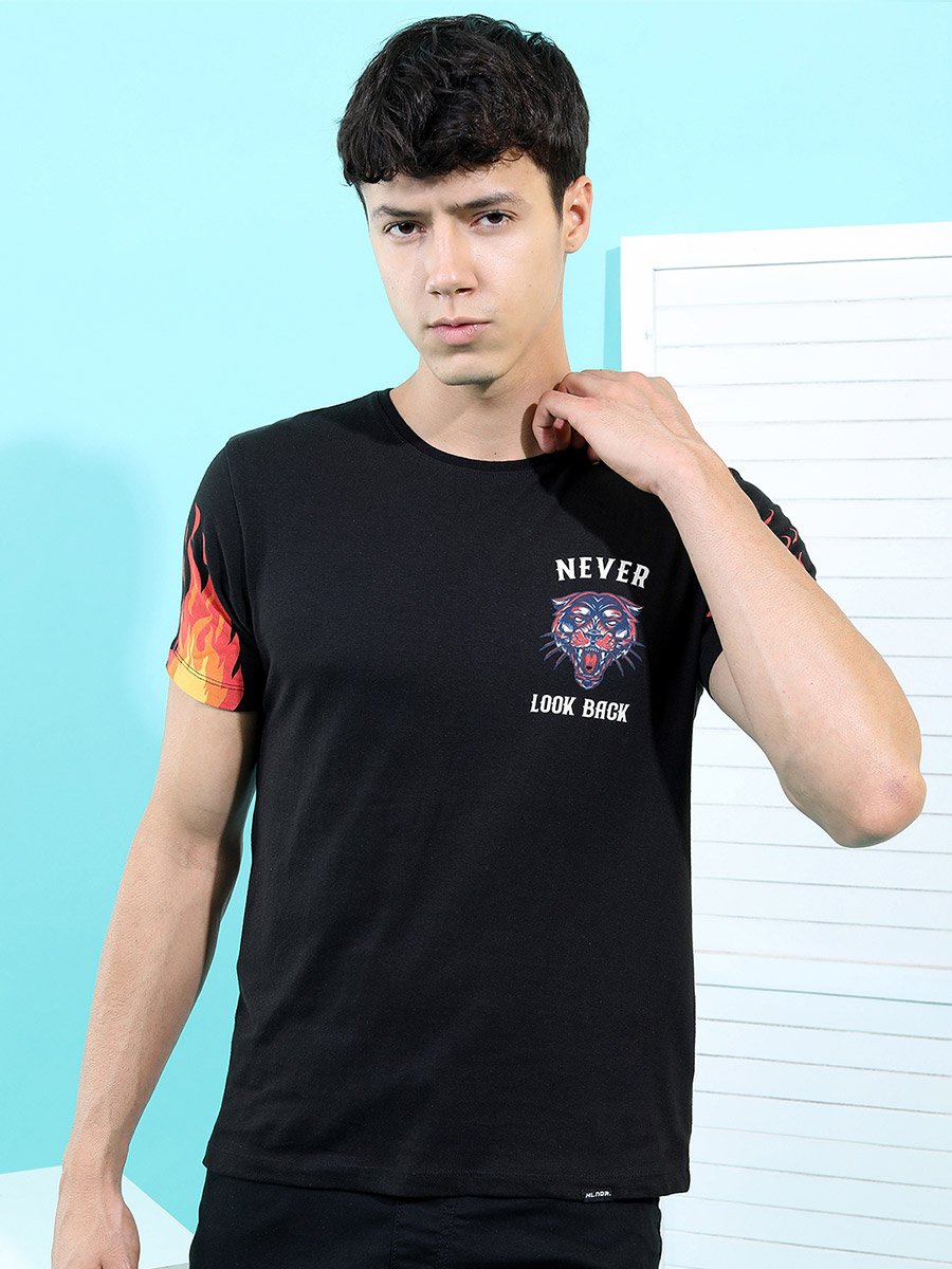 Graphic Print Slim Fit T-Shirt