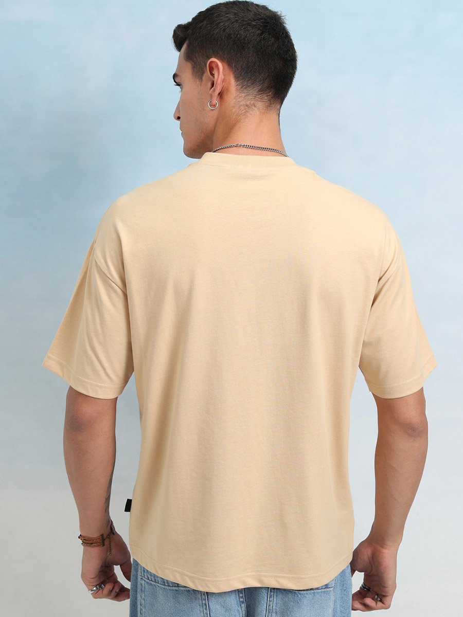 Solid Regular Fit V-Neck T-Shirt
