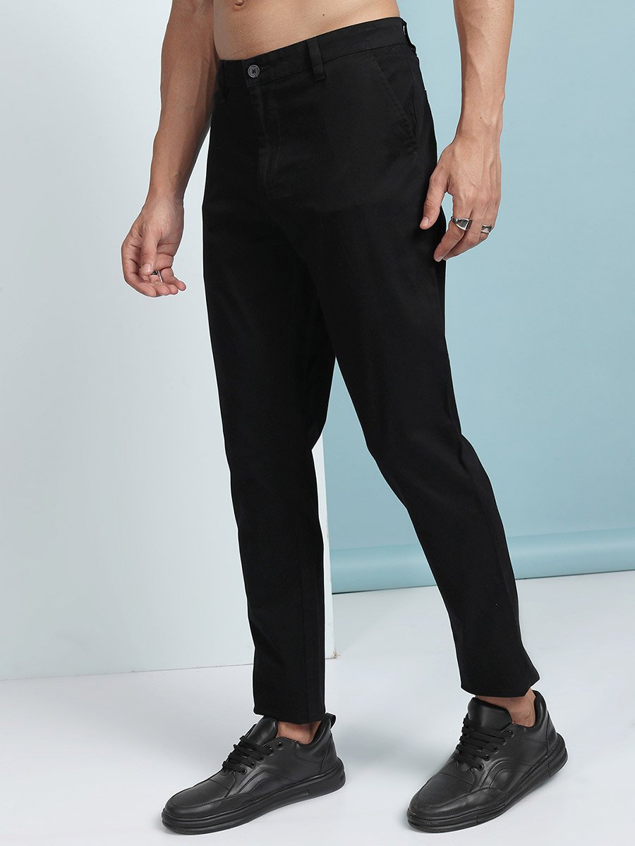 Mid Rise Slim Fit Chino Trousers