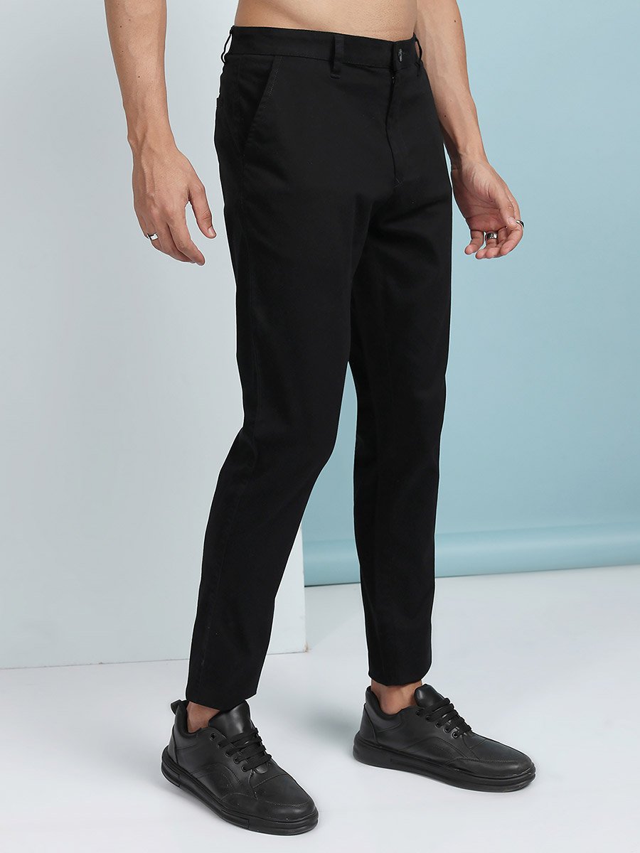 Mid Rise Slim Fit Chino Trousers