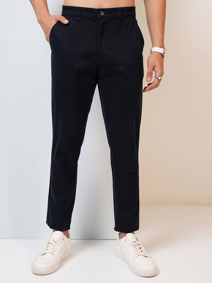 Mid Rise Slim Fit Chino Trousers