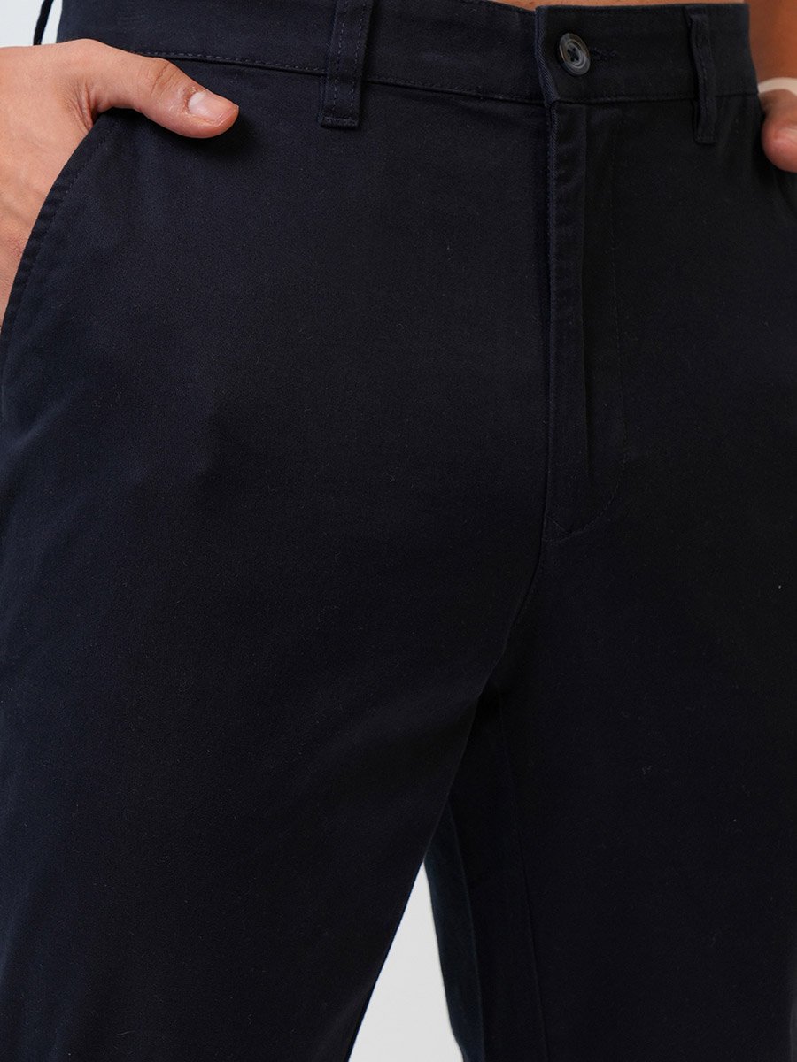 Mid Rise Slim Fit Chino Trousers