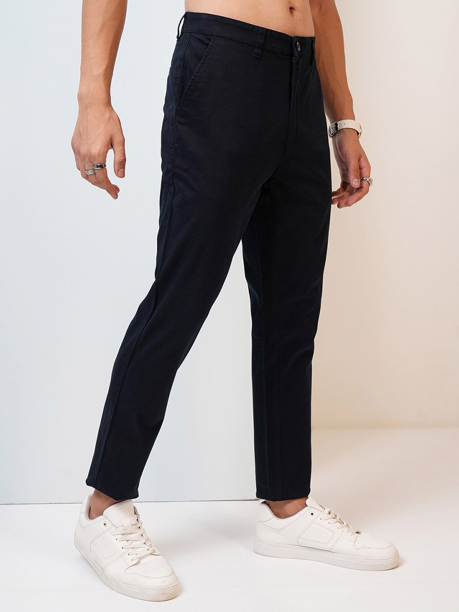 Mid Rise Slim Fit Chino Trousers