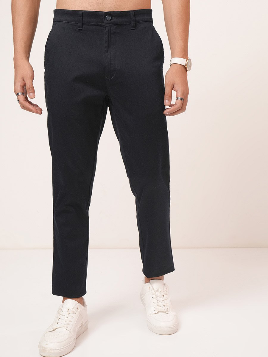 Mid Rise Regular Fit Chino Trousers