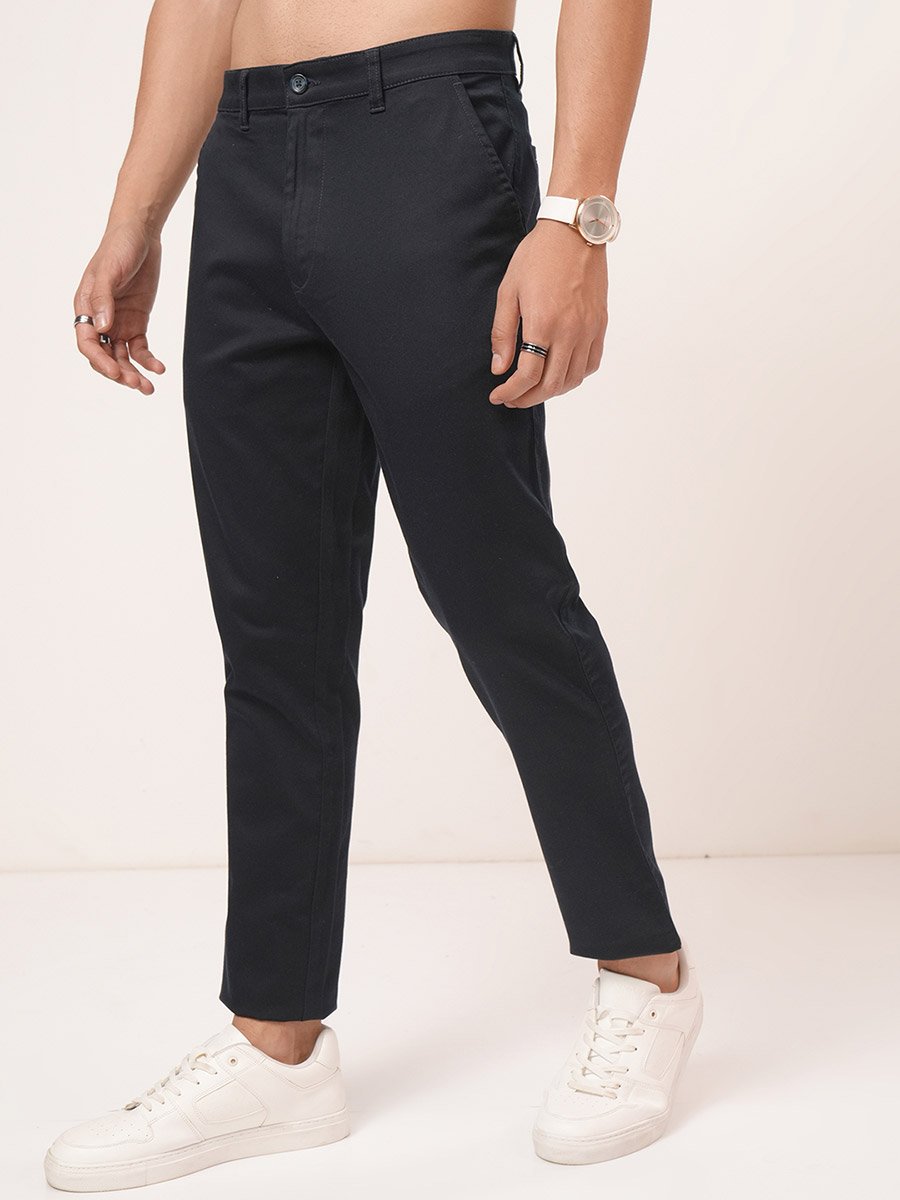 Mid Rise Regular Fit Chino Trousers