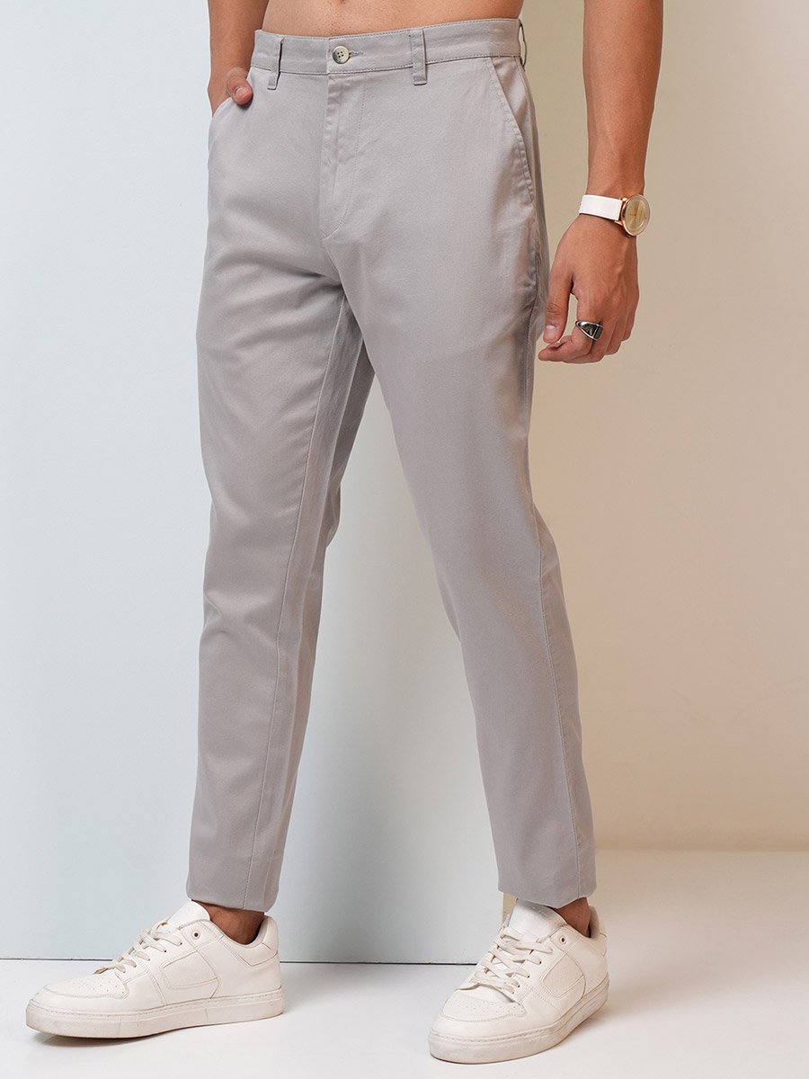 Mid Rise Regular Fit Chino Trousers