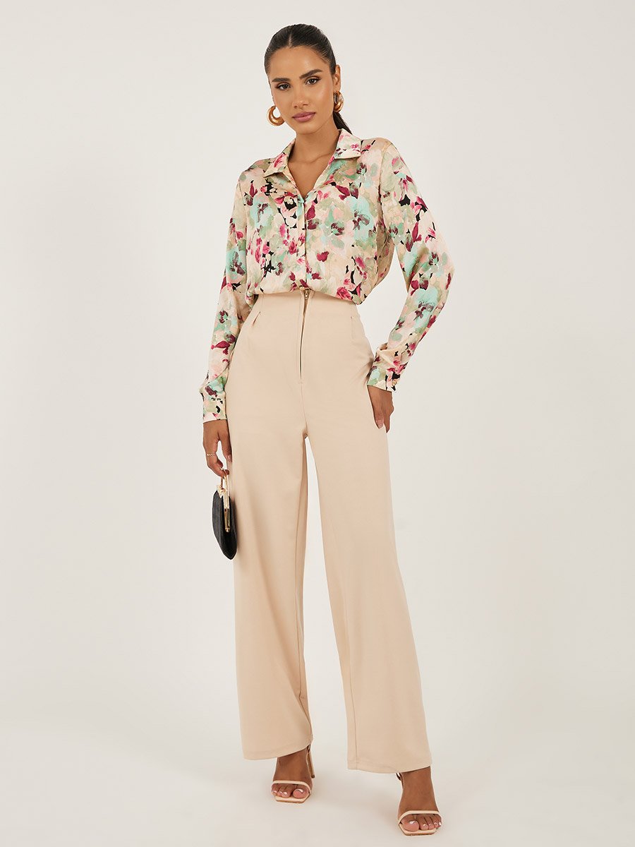 Floral Print Regular Fit Shirt