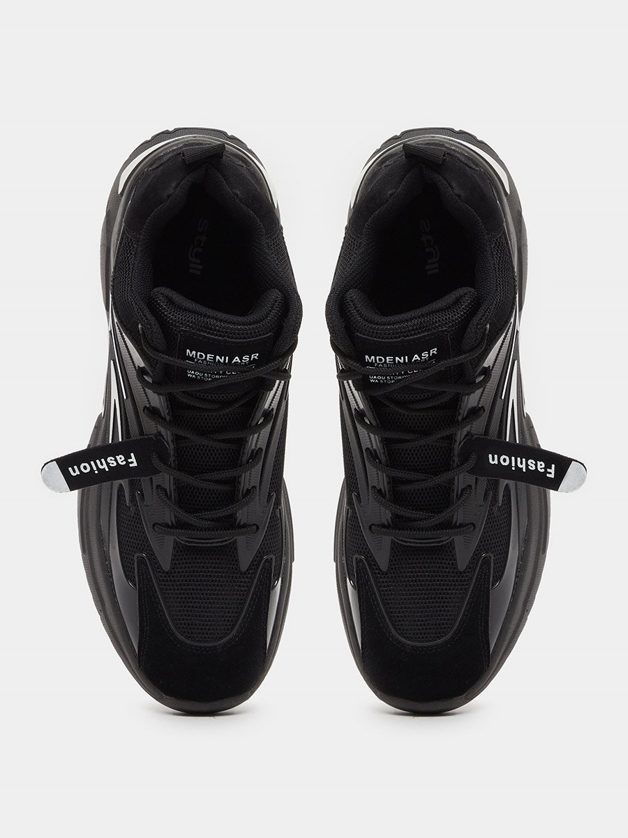 Lace Up Chunky Sole Sneakers