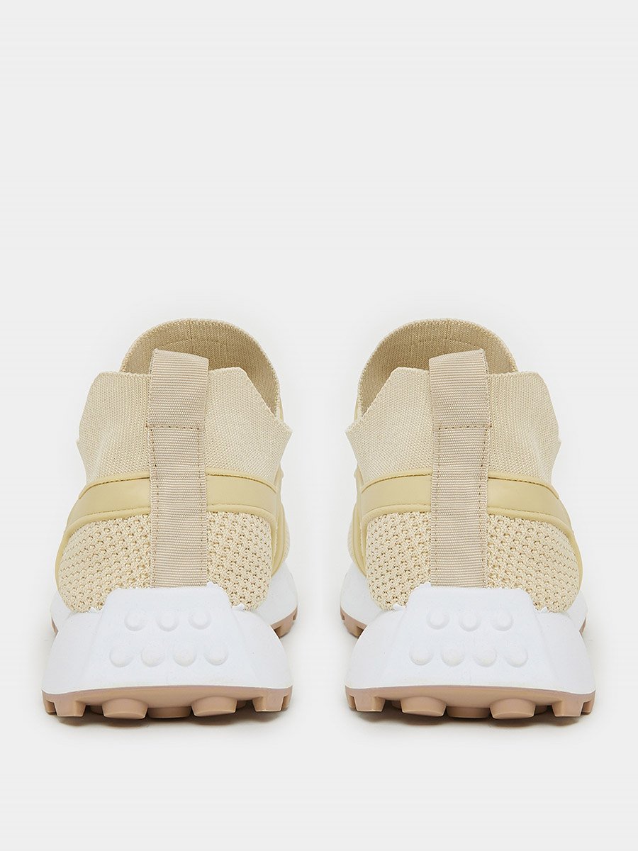 Low Ankle Lace Up Platform Sole Sneakers