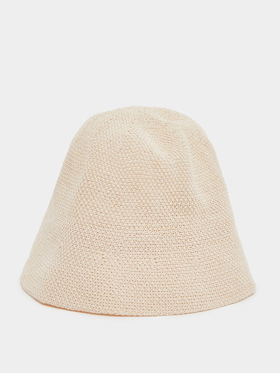 Plain Knit Bucket Hat
