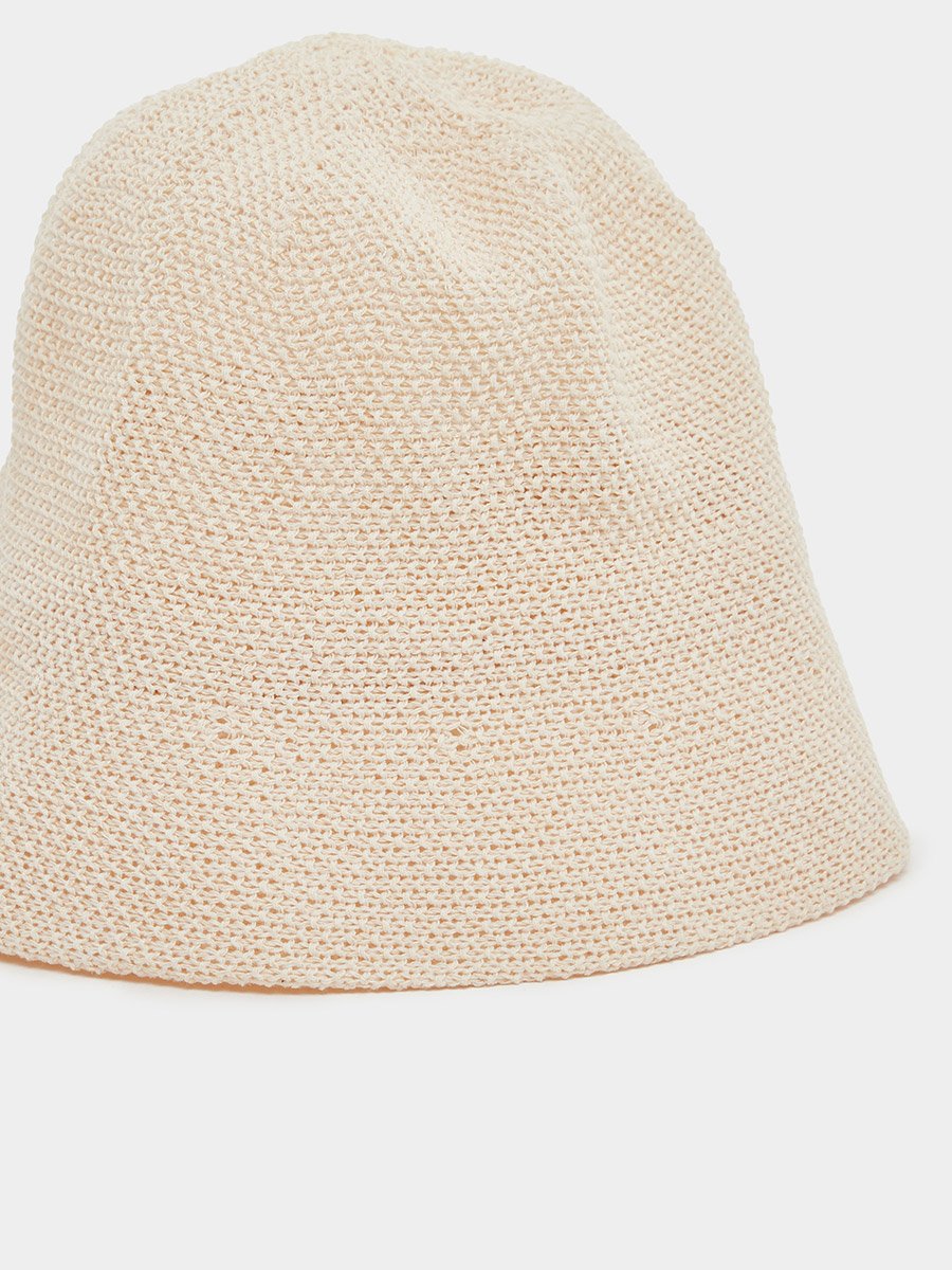 Plain Knit Bucket Hat