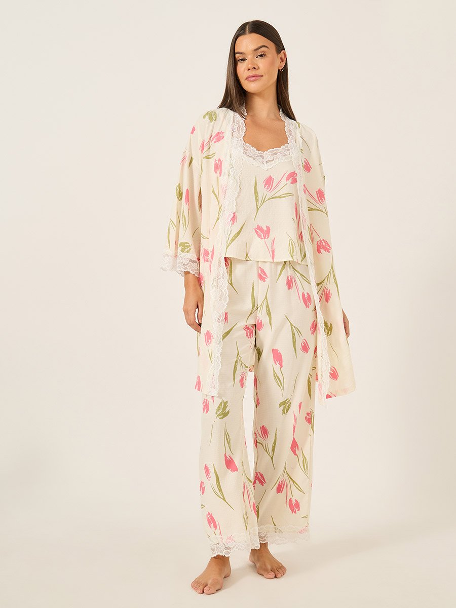 night dress for ladies uae 2-piece Women's Night Dress Set with Robe Waistband Sweet Silky Nightgown  Lace V Neck Pajama Dress Sleepwear Girls Comfortable Nightwear Summer Home  Wear Lounge Dress price in UAE | Noon UAE