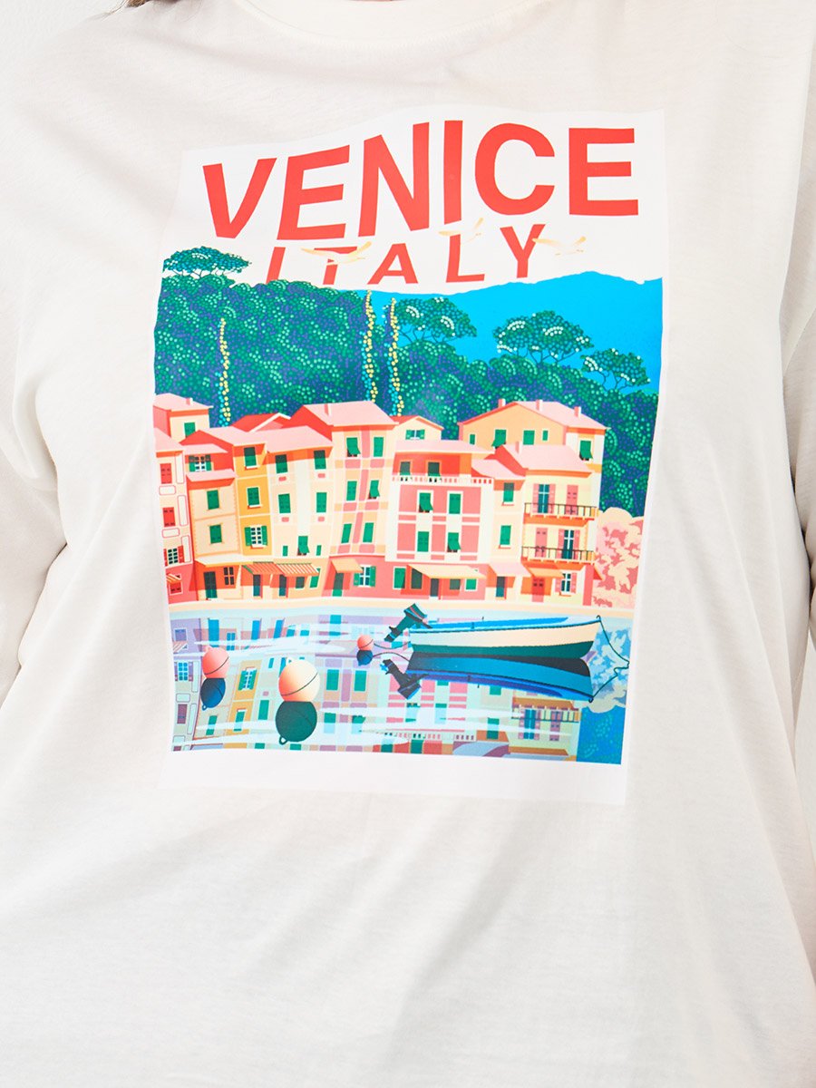 Plus Size Venice Italy Graphic T-Shirt