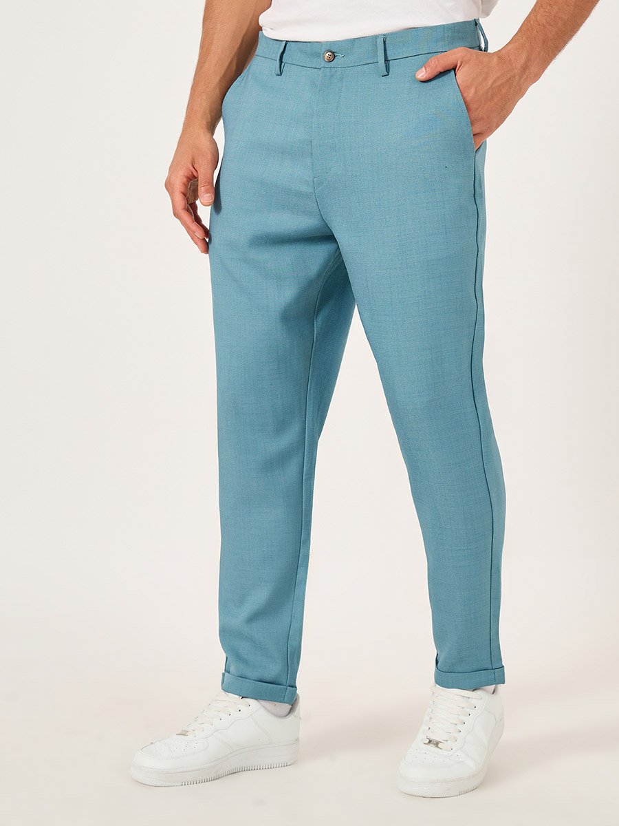 Solid Double Breasted Blazer Vest and Pants Co-Ords