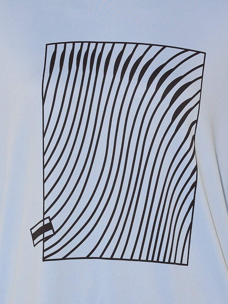 Graphic Print Oversize T-shirt and Pant Pajama Set