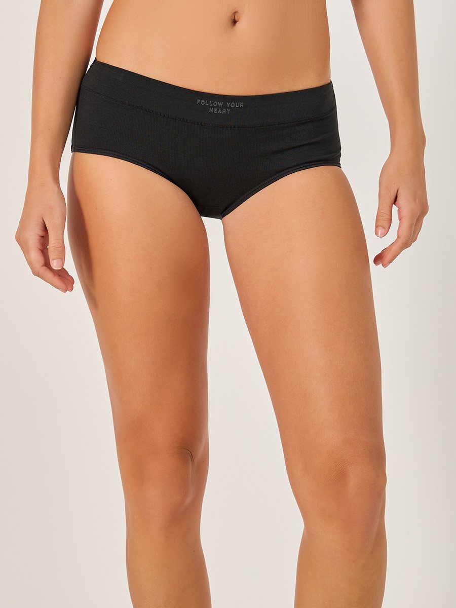 Pack of 3 - Print Detail Waistband Full Briefs