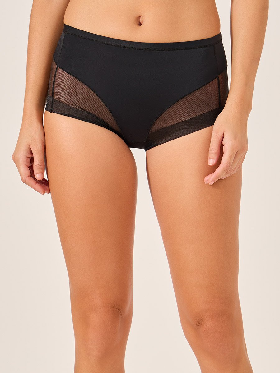 Pack of 2 - Mesh Insert Short Briefs