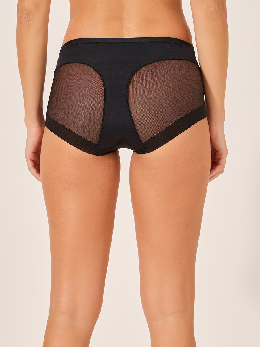 Pack of 2 - Mesh Insert Short Briefs