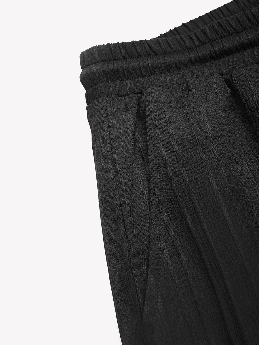 Solid Short Sleeve Shirt and Pants Co-Ords