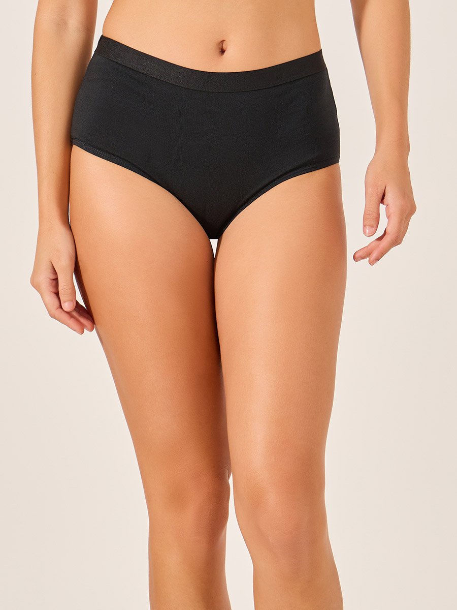 Pack of 3 - Solid Full Briefs