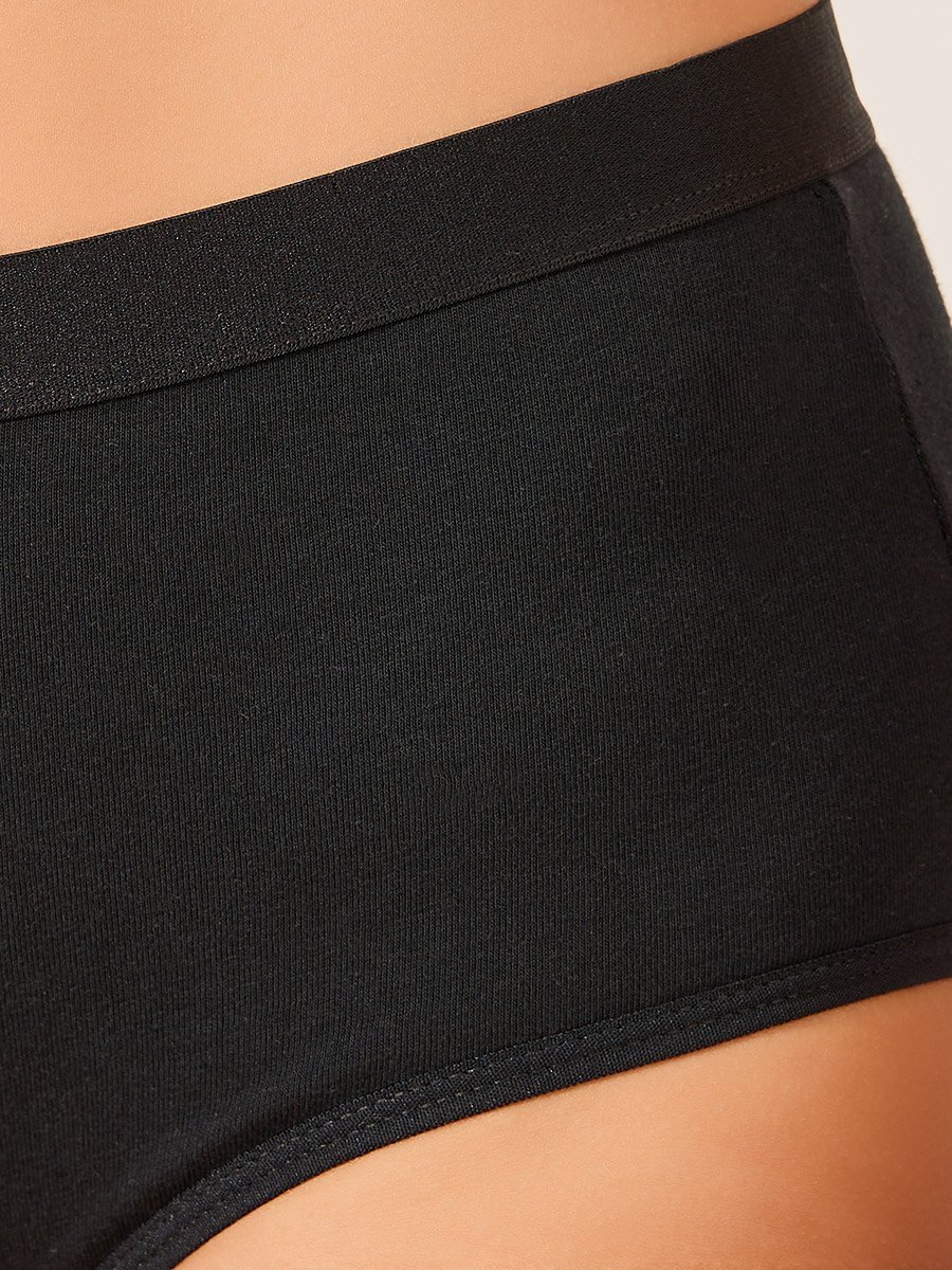 Pack of 3 - Solid Full Briefs